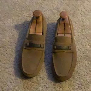 Calvin Klein suede loafers 10.5